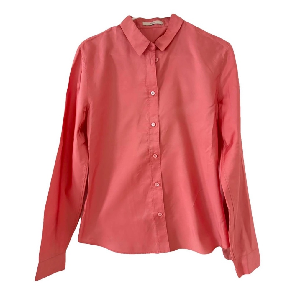 Women's Pink Button-Up Shirt